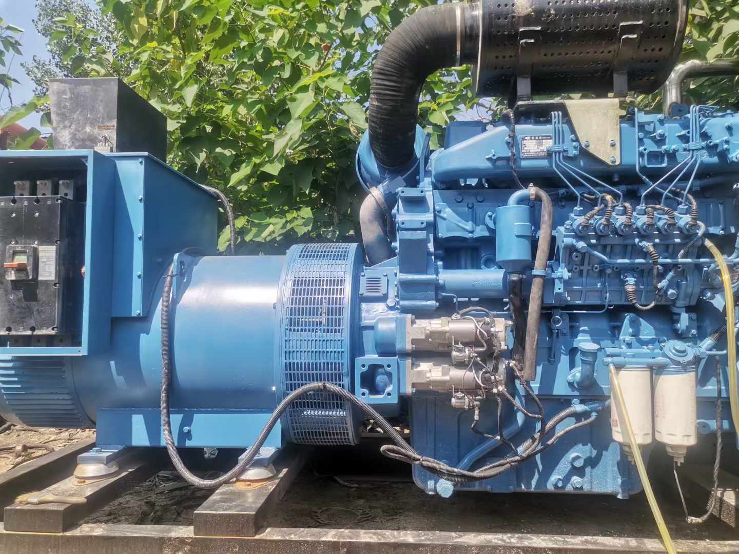 上蔡详细说明降低 800kW 柴油发电机输出电流波动的方法